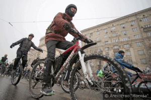 12 февраля в Москве пройдет международная акция «На работу на велосипеде»