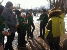 Спортивно-патриотическая игра «Наследники героев» прошла в районе Бирюлево Западное