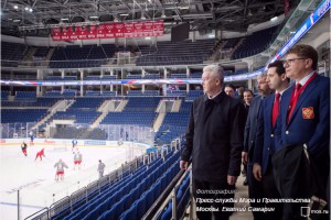 Мэр Москвы Сергей Собянин осмотрел спортивный комплекс «Парк Легенд»