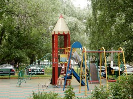 Детская площадка  в районе Бирюлево Западное