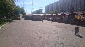 Ярмарка выходного дня в районе Бирюлево Западное работает без серьезных нарушений