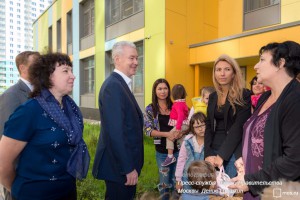 Мэр Москвы Сергей Собянин осмотрел детский сад в Митино