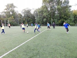 Матч между футбольными командами района Бирюлево Западное завершился со счетом 3:1