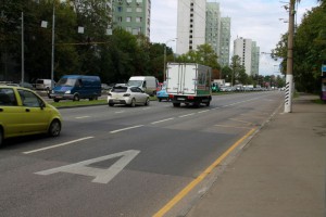 Общественный транспорт района Бирюлево Западное будет двигаться по выделенной полосе