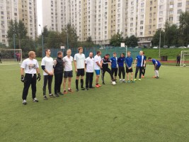 Команда района Бирюлево Западное стала второй в состязаниях по мини-футболу