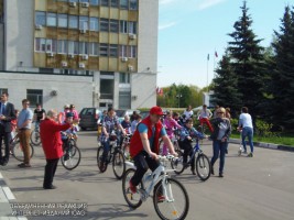 Велопарад в Южном округе Москвы