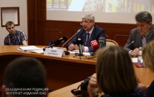 Пресс-конференция руководителя Департамента градостроительной политики Москвы Сергея Левкина