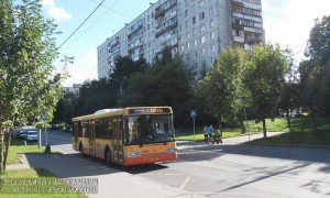 Автобус в Бирюлеве Западном