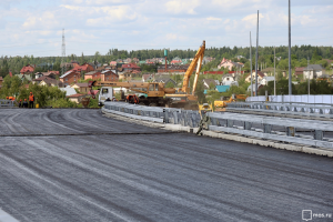 Строительство новых дорог в Москве