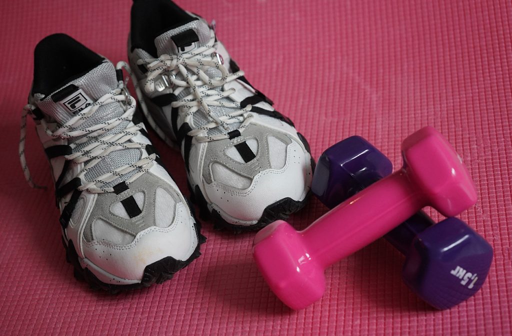 Занятие по фитнесу провели сотрудники ЦД «Личность». Фото: Анна Быкова, «Вечерняя Москва»