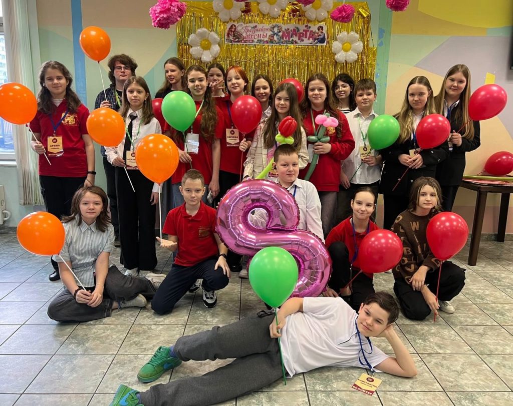 Международный женский день отметили в школе №2001. Фото: социальные сети школы №2001