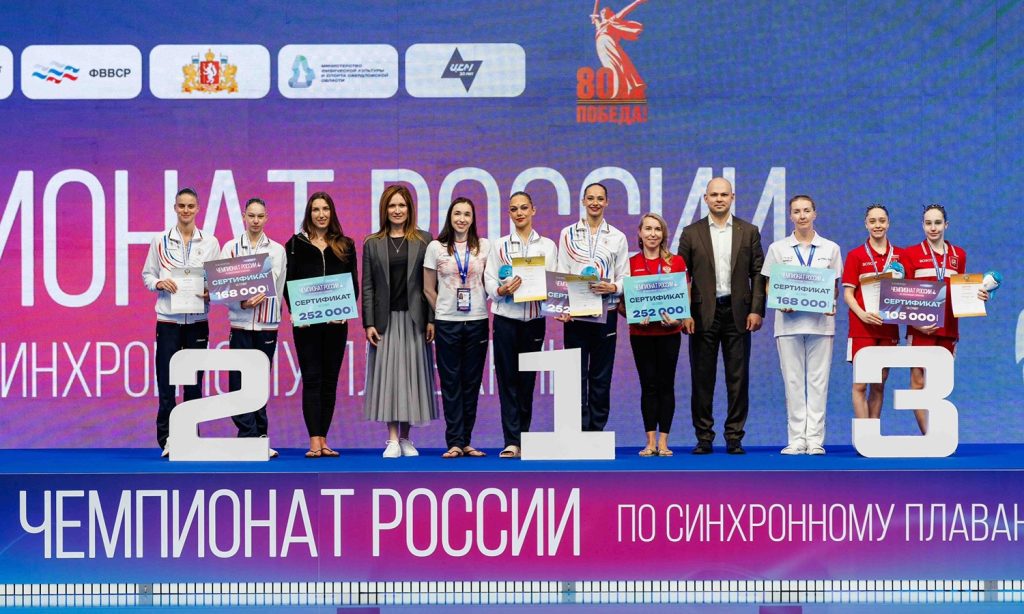 Спортсмены ФСО «Юность Москвы» стали участниками Чемпионата России по синхронному плаванию. Фото: страница Физкульурно-спортивного объединения «Юность Москвы» в социальных сетях