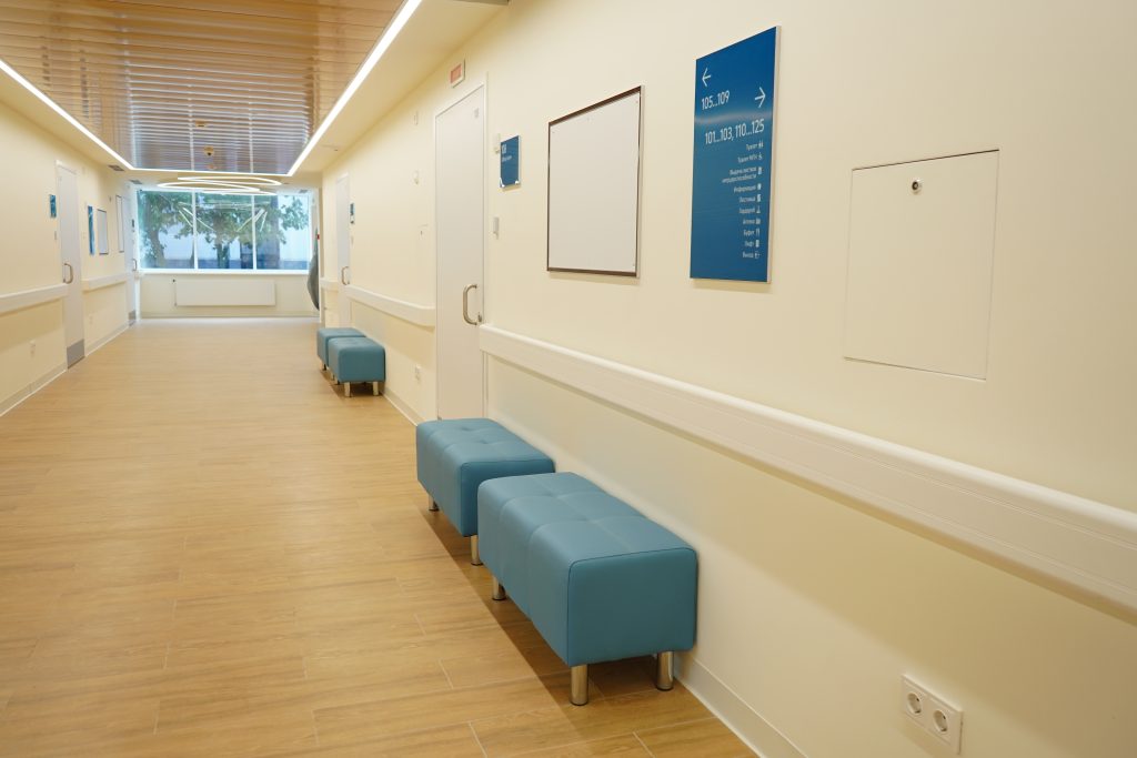 ‭«Зеленый коридор» появился в ГП №52. Фото: Анна Быкова, «Вечерняя Москва»