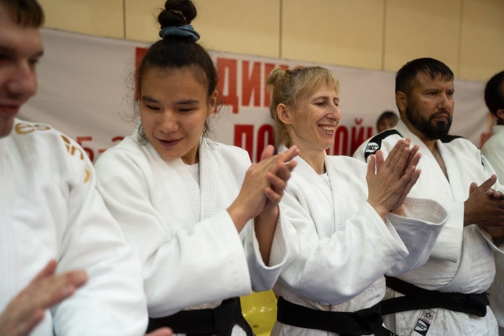 Спортсмены ФСО «Юность Москвы» одержали победу в чемпионате по дзюдо среди слепых. Фото: официальная страница Физкультурно-спортивного объединения «Юность Москвы» в социальных сетях