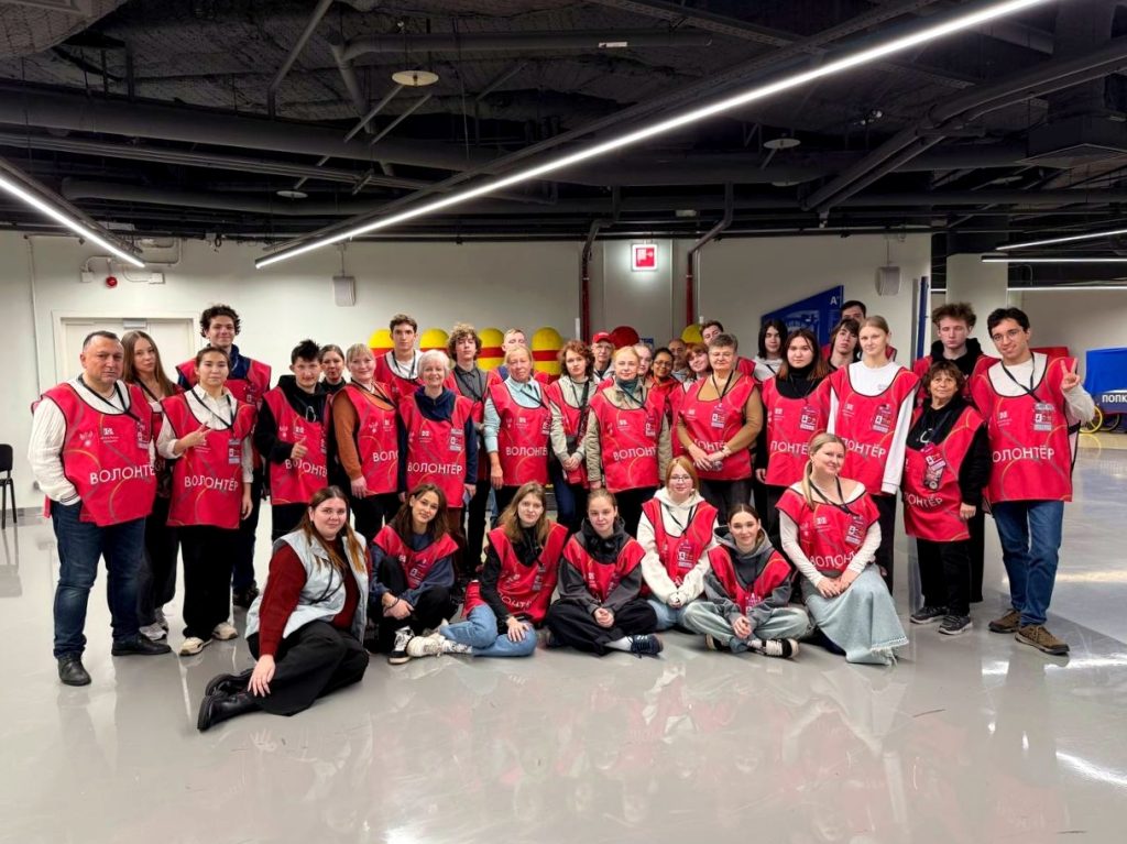 Волонтеры ОКГ «Столица» помогли в организации матча. Фото: официальная страница ОКГ «Столица» в социальных сетях