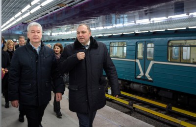 Сергей Собянин рассказал об открытии двух новых станций метро в Москве