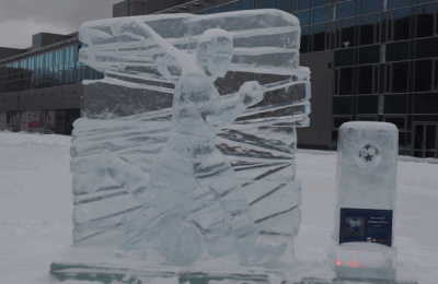 Жители ЮАО могут увидеть выставку ледяных скульптур