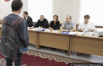 Работа призывной комиссии в военном комиссариате Чертановского района