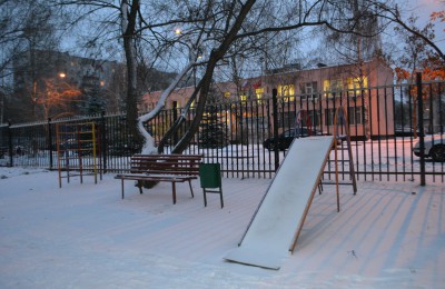 Детская площадка в Бирюлеве Западном
