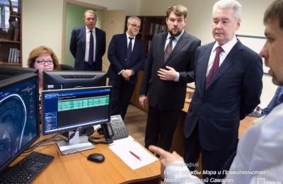 Мэр Москвы Сергей Собянин сегодня посетил научно-практический центр медицинской радиологии