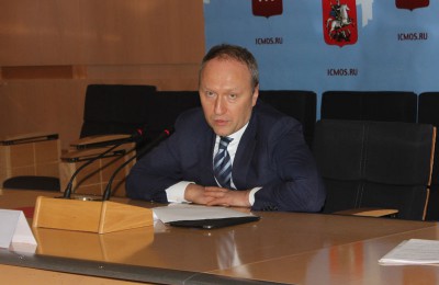 Глава Департамента строительства столицы Андрей Бочкарев