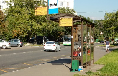 Остановочные павильоны отремонтируют в районе Бирюлево Западное