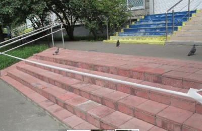 Ремонт уличных лестниц провели в районе Бирюлево Западное