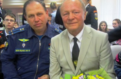 Актер Борис Галкин (справа)