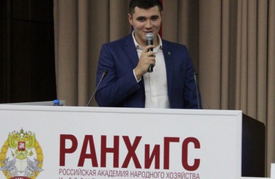 Новый председатель молодежной палаты Илья Комнацкий