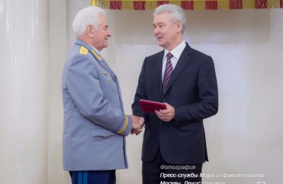 Мэр Сергей Собянин вручил награды выдающимся жителям Москвы