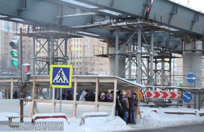 Началось строительство эстакады над путями Павелецкого направления