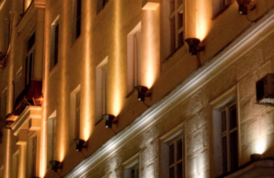 Подсветка исторических зданий в Москве