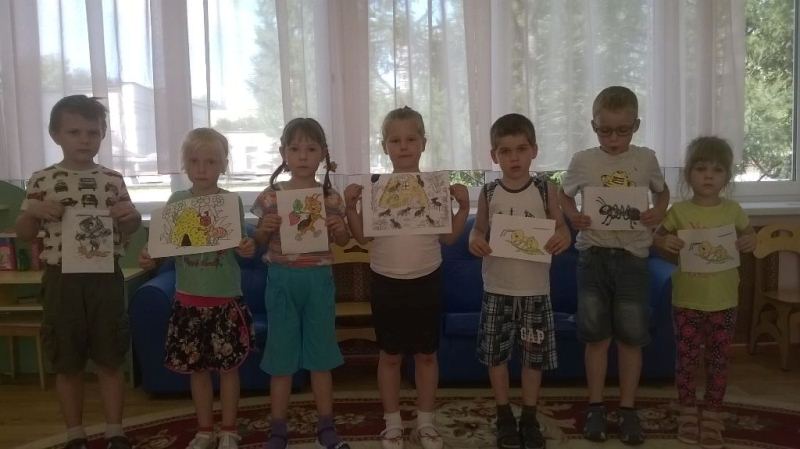 Дети из дошкольного отделения Бирюлева Западного