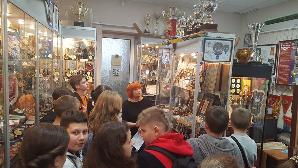 Учащиеся школы №933 посетили НУК «Современный музей спорта»