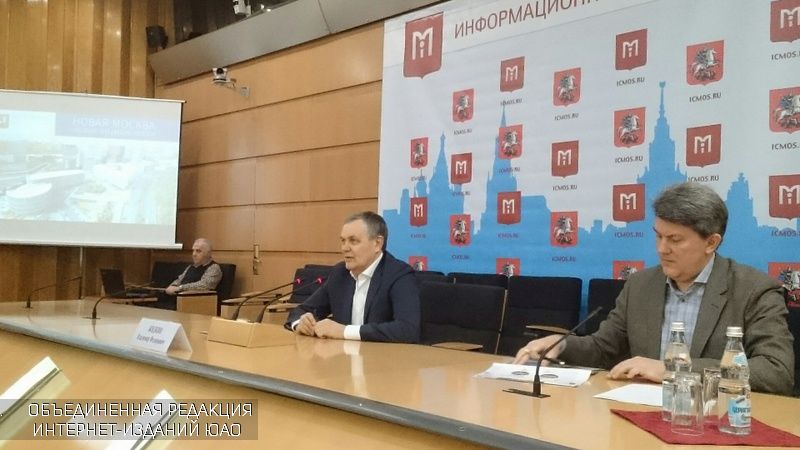 Владимир Жидкин провел пресс-конференцию, посвященную перспективам Новой Москвы