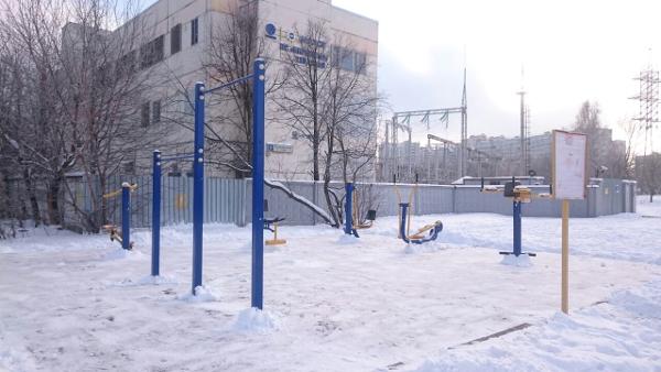 Спортивная площадка в Бирюлеве Западном