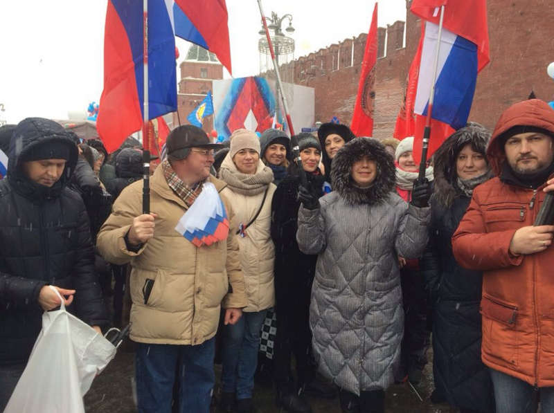 Депутаты и сотрудники аппарата приняли участие в патриотической акции