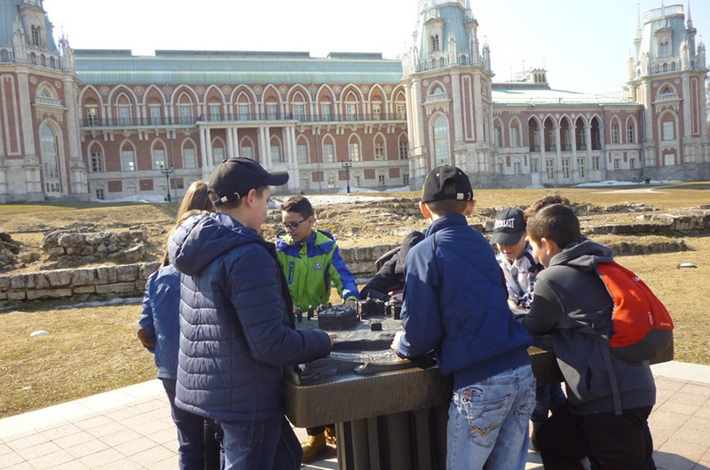 Пятиклассники из школы №933 посетили музей-заповедник "Царицыно"