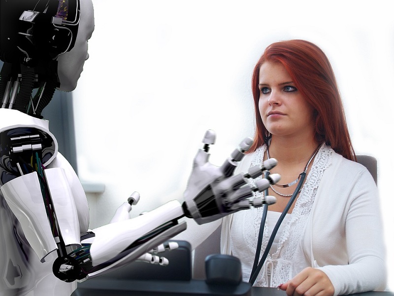 робот пиксабай искусственный интеллект