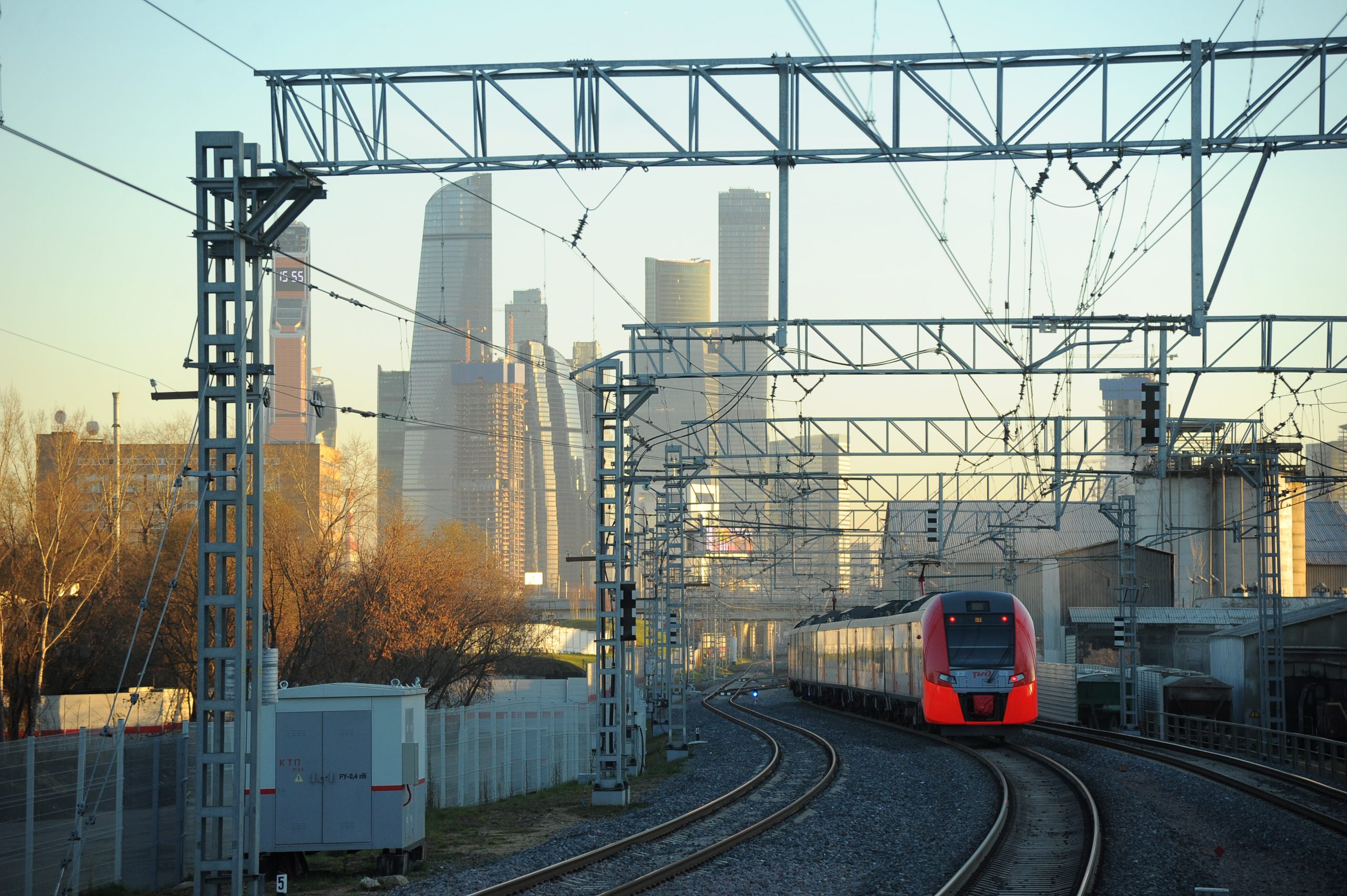 железные дороги москвы фото