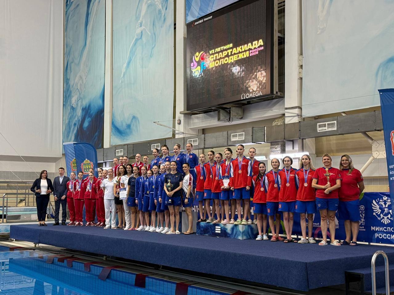 Спортсменки ФСО «Юность Москвы» стали призерами спартакиады. Фото: официальная страница Физкультурно-спортивного объединения «Юность Москвы» в социальных сетях