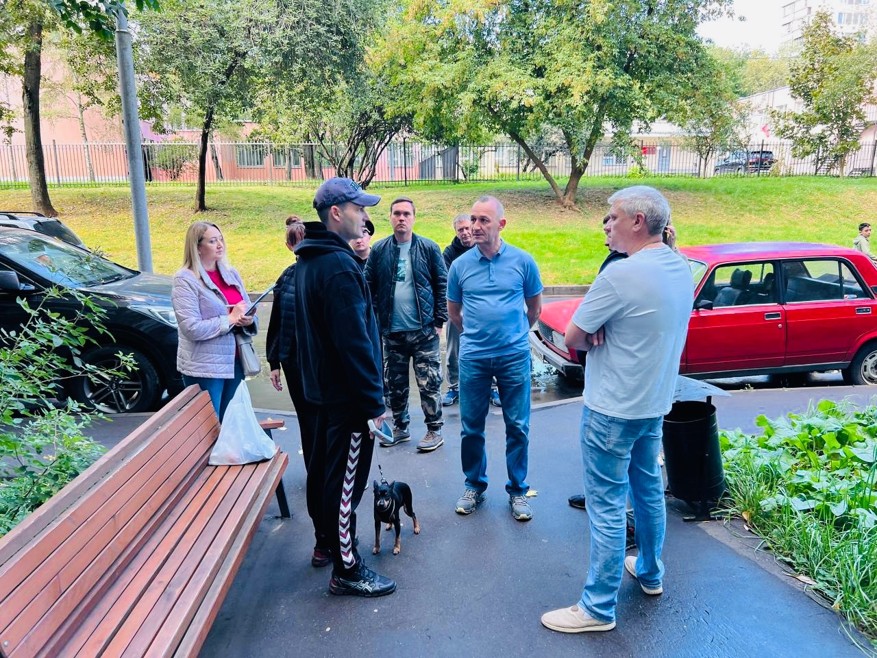 Плановый обход территории провели в Бирюлеве Западном. Фото: страница управы района Бирюлево Западное в социальных сетях