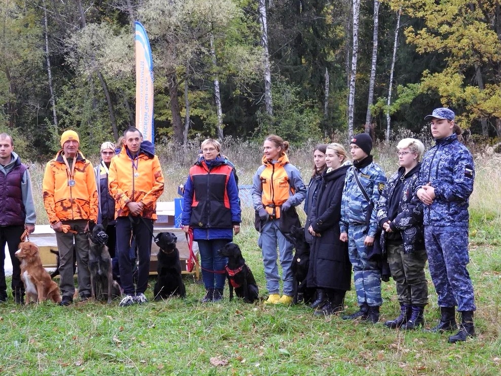 Студенты-кинологи ОКГ «Столица» приняли участие в соревнованиях МЧС России. Фото: официальная старница ОКГ «Столица» в социальных сетях