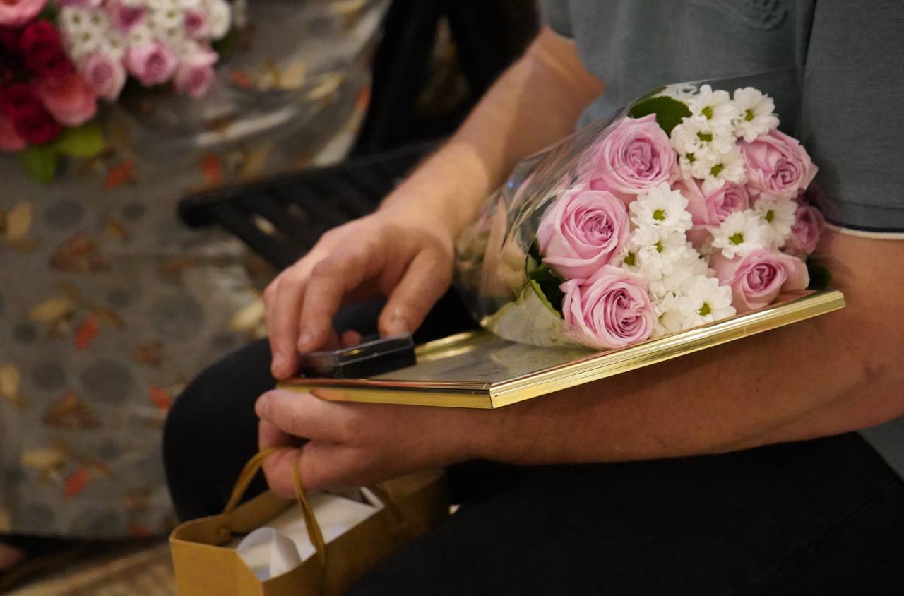 Кадеты школы №2001 приняли участие в церемонии награждения знаком «Вера и труд». Фото: Анна Быкова, «Вечерняя Москва»