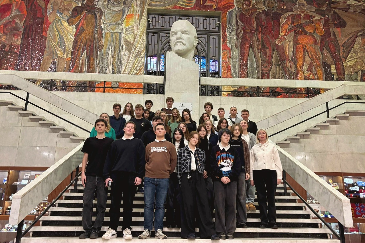 Студенты ОКГ «Столица» прошли исторический квест в музее. Фото: официальная страница ОКГ «Столица» в социальных сетях